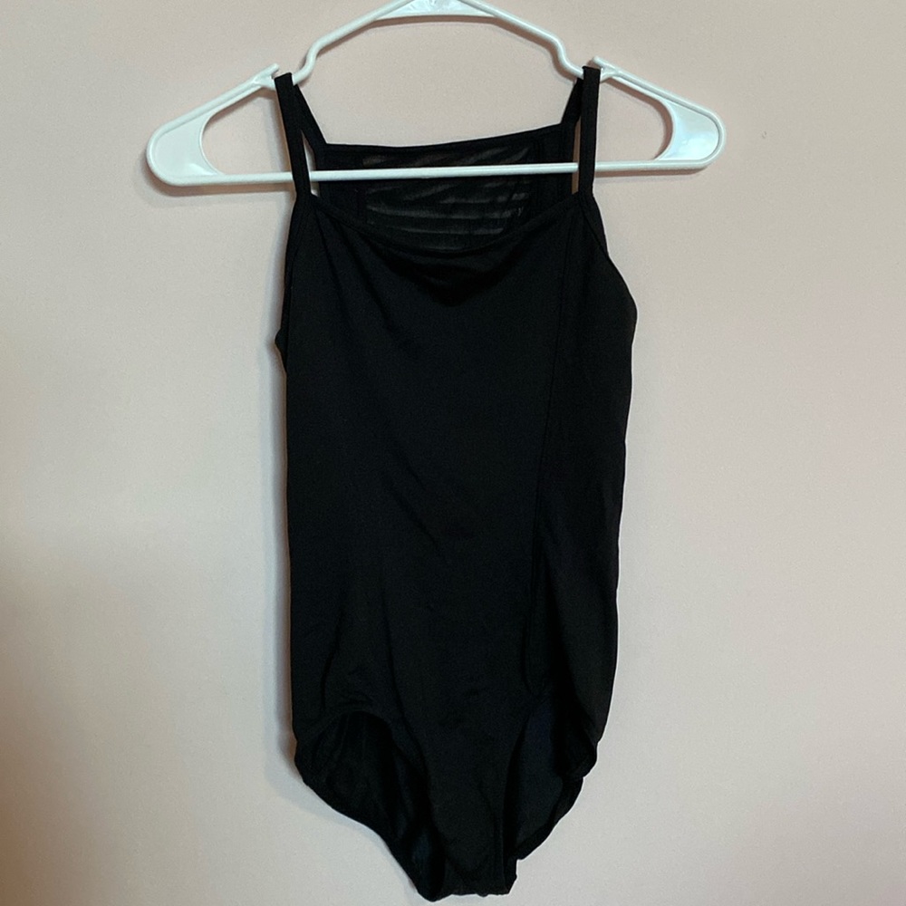 Black capezio women’s leotard